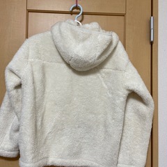 キッズボアコート　フード付きの画像