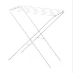 IKEA折りたたみ式室内物干しラックの画像