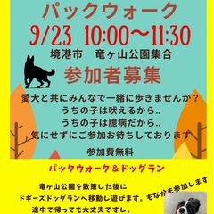 パックウォーク＆ドッグラン