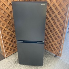 【愛品館江戸川店】保証充実 SHARP 2022年製 152L　2ドア冷凍冷蔵庫 SJ-D15H-Hの画像