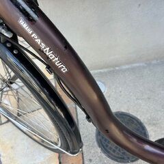 🌈バッテリーほぼ新品！8.9Ah 🌈YAMAHA　ヤマハ　パスナチュラ　電動自転車　電動アシスト自転車　26インチ  9223の画像