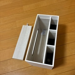 【ニトリ】ティッシュ＆リモコン収納の画像