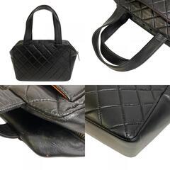シャネル CHANEL ハンドバッグ マトラッセ ブラックの画像