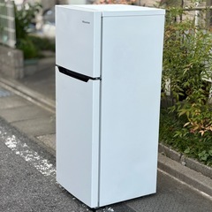 配送🉑【2018年製】Hisense 2ドア冷凍冷蔵庫 HR-B1201の画像