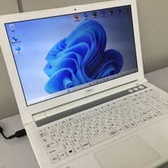 🍑訳あり！これはお買い得！【🍀超美品】第8世代・インテルコアi7最新Windows11「NEC」正規Office2021インストール済み「管理No19」「基本送料無料」の画像