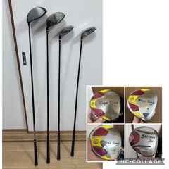 使用回数少ない！SRIXON (GiE)のドライバーあり！メンズ  ゴルフセット一式の画像