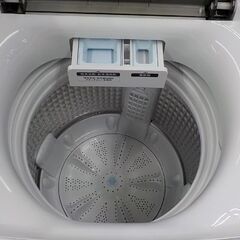 西岡店 2025年製！美品！洗濯機 8.0㎏ ハイアール JW-UD80A ホワイト DDインバーター 低騒音 ファミリーサイズ の画像
