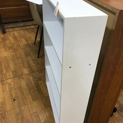 リサイクルショップどりーむ鹿大前店　No.2845　本棚　ホワイトカラー　オシャレ♪の画像