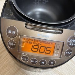 タイガーIH炊飯ジャーの画像