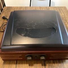 レコードプレーヤーの画像
