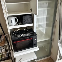 キッチンボード　松田家具 エリーゼ2 ホワイトの画像