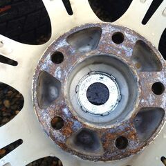 トヨタRAV4装着 REVERLINE M7 18in・ダンロップ 225/60R18 スタッドレス4本セットの画像