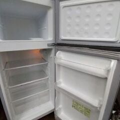札幌市近郊にお住まいの方限定！送料無料！シャープ 冷蔵庫 SJ-H12B-Sとヤマダ洗濯機 YWM-T50G1 5kgの画像