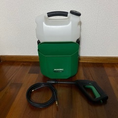 ハイコーキ高圧洗浄機の画像