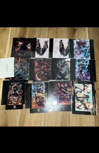 鬼滅シアター入場者特典　キービジュアルクリアスタンド