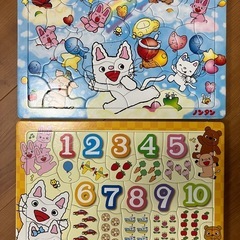 パズル　ノンタン　アンパンマンの画像