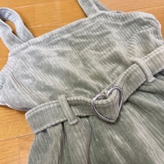 130cm ジャンバースカートの画像