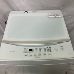 アイリスオーヤマ　全自動洗濯機　IAW-T603WL　6kg　2020年製の画像