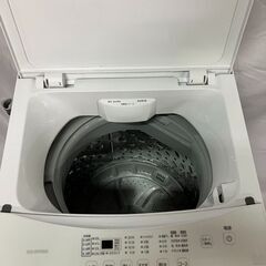 アイリスオーヤマ　全自動洗濯機　IAW-T603WL　6kg　2020年製の画像