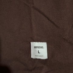 SUPREME BAD Tシャツ サイズLブラウンの画像