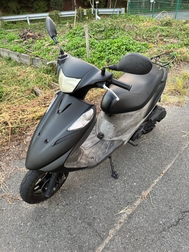 アドレスv125g マットブラック 低走行