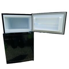 ★美品★冷蔵庫　87L　2025年製　アイリスオーヤマ　PRC-B092D　ブラックの画像