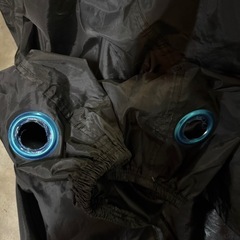バイクカバー(中〜大型向け)&チェーンロックのセットの画像