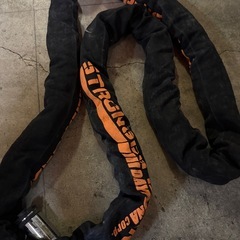 バイクカバー(中〜大型向け)&チェーンロックのセットの画像