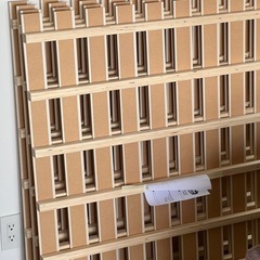 受け渡し先確定　ベッドフレーム（クイーンサイズ）の画像