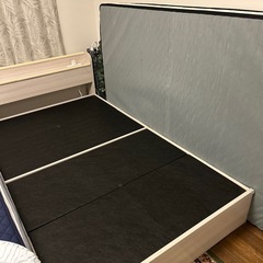ダブルベッド中古品の画像