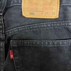Levi's　リーバイス　501 ブラック　黒　［2509220002］の画像