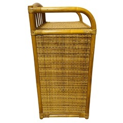 【良品】ラタン 箪笥 4段 チェスト 昭和レトロ ヴィンテージ 籐の画像