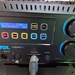 ジャングル×2 和泉大型良品館 TGL LEDパネル LUKAS50 色温度変更可能 撮影用ライトの画像