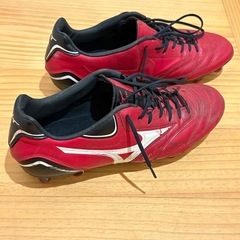 ミズノ／サッカースパイク／赤／27.0cmの画像