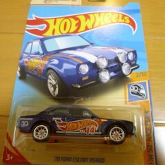 希少　レア　ホットウィール　スーパートレジャーハント　フォードエスコートの画像