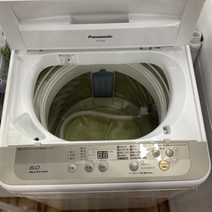 Panasonic 全自動洗濯機 NA-F60B9 6.0kg 2016年製　内部ヨゴレ有の画像