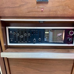 お話し中　ビクター　レコードプレーヤー　昭和レトロ　動作品の画像