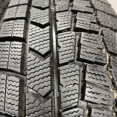DUNLOP WINTER MAXX WM02 175/65R14 14インチ スタッドレス 4本 23年製 バリ溝 キューブ ノート ファンカーゴ デミオ コルト等　(STH042)の画像