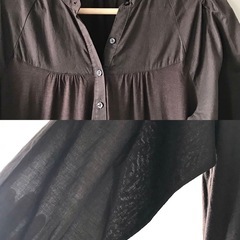 ワンピース　ラップスカート　タイトスカート　ブラウン 2着セットの画像