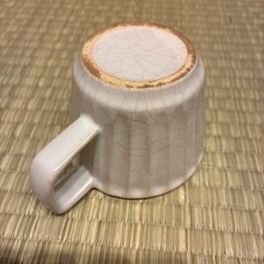 萩焼のミニコーヒーカップの画像