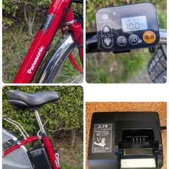 【中古自転車】パナソニック ビビ・DX 26インチ　ELD634　電動アシスト自転車の画像