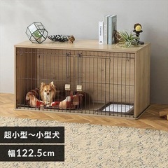 犬用ケージ　
ナチュラルファニチャーペットサークルの画像