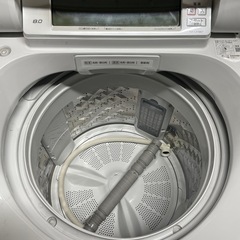 【中古】¥16,800 日本製 8K洗濯機パナソニック【II155】の画像