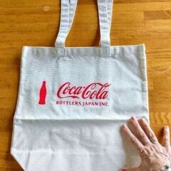 レア!!Coca-Colaノベルティエプロン&エコバッグ・今月末までのお取引ですの画像
