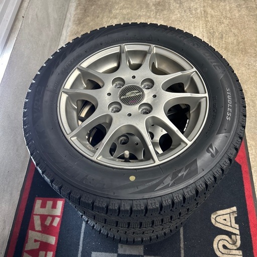 2021年製　スタッドレス　155/65R13　ブリヂストン　VRX2   4本セット　税込み価格です