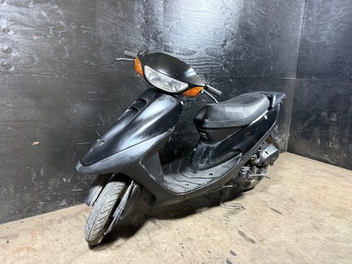 ★支払総額3.8万円★定休日なし！いつでも現車確認可能です！ ホンダ タクト 黒 AF30 2ストのためオイル注ぎ足すだけ！ バッテリー新品！ カスタムベースに♪ 関東圏内即日配送可能！