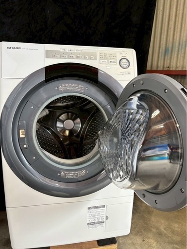 【成約済み】SHARP 洗濯機 ES-S7C-WR 2018年製洗濯7kg乾燥3.5kg
