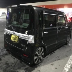 タントL375リアースポイラーの画像