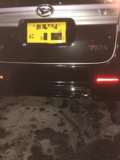 タントL375リアースポイラー