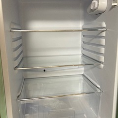 レトロ　冷蔵庫　130L 2021年製　グリーン　アイリスオーヤマの画像